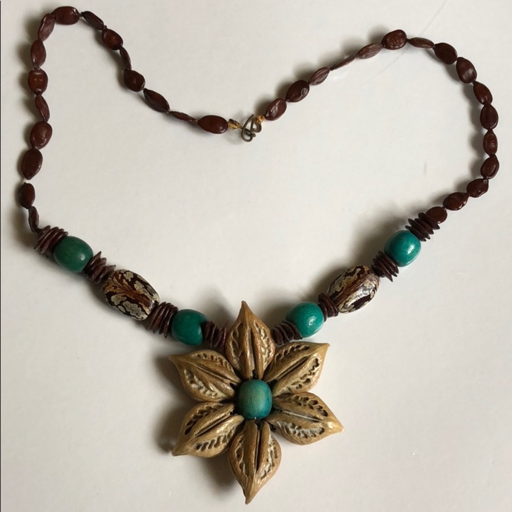 Hand made nature lover necklace